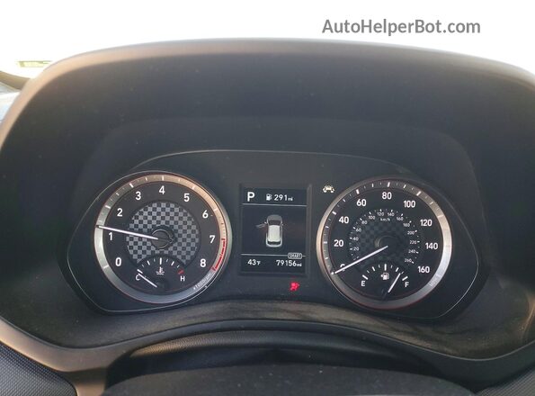 KMHTG6AF9KU009785 2019 HYUNDAI VELOSTER Белый Вид щитка приборов
