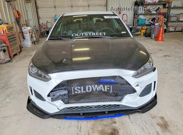 KMHTG6AF9KU009785 2019 HYUNDAI VELOSTER Белый Вид спереди