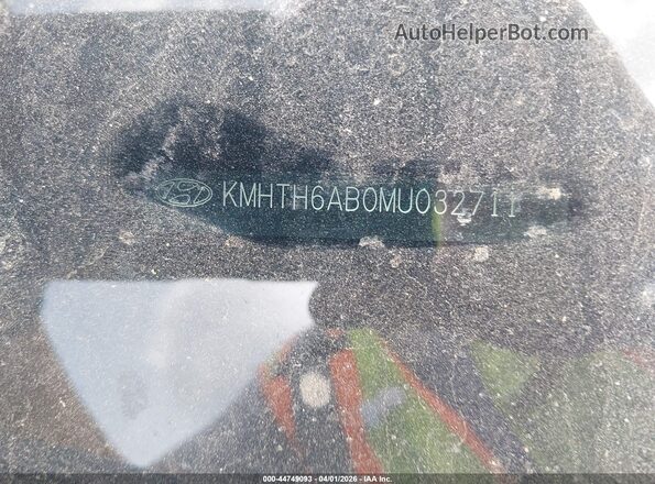 KMHTH6AB0MU032711 2021 HYUNDAI VELOSTER Gray ძრავის განყოფილების ხედი