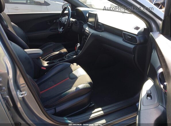 KMHTH6AB4KU020493 2019 HYUNDAI VELOSTER Gray Front interior view