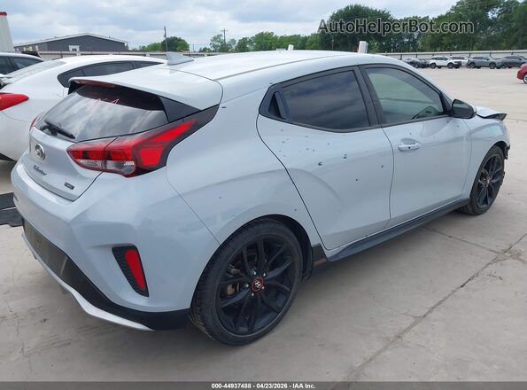 KMHTH6AB5KU016162 2019 HYUNDAI VELOSTER White Trasero derecho