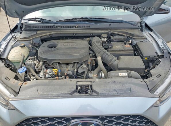 KMHTH6AB9LU031135 2020 HYUNDAI VELOSTER Gray Вид задньої частини салону