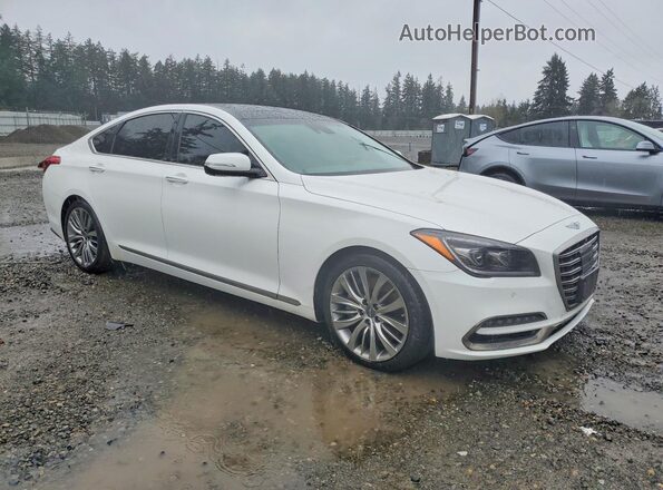KMTFN4JF4LU335170 2020 GENESIS G80 White Передня права чверть