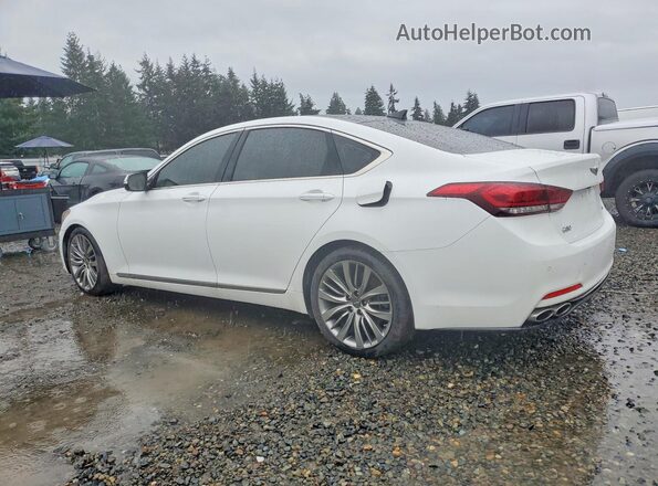KMTFN4JF4LU335170 2020 GENESIS G80 White Задня ліва чверть