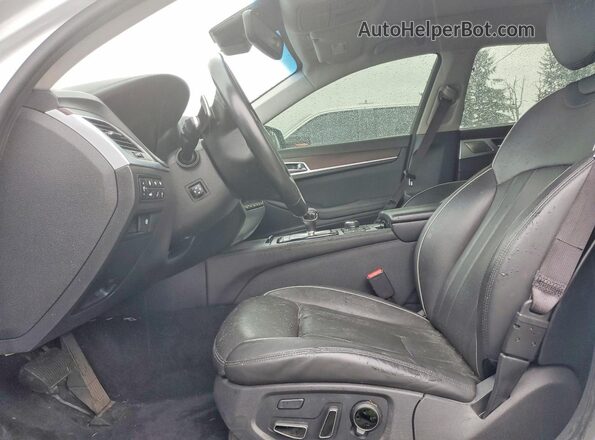 KMTFN4JF4LU335170 2020 GENESIS G80 White Вид салону спереду