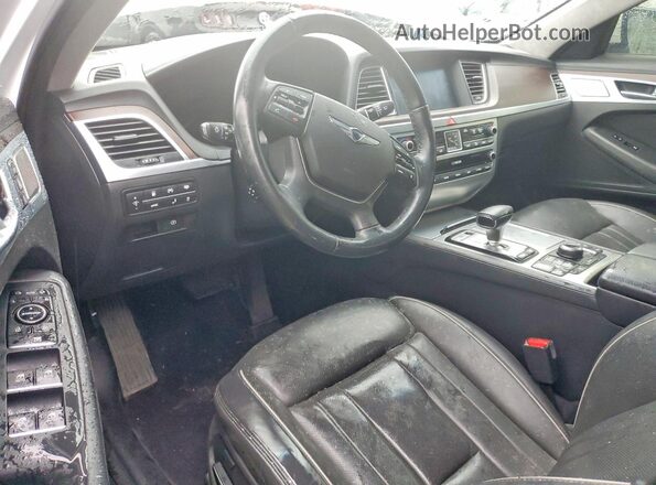 KMTFN4JF4LU335170 2020 GENESIS G80 White Вид панелі приладів