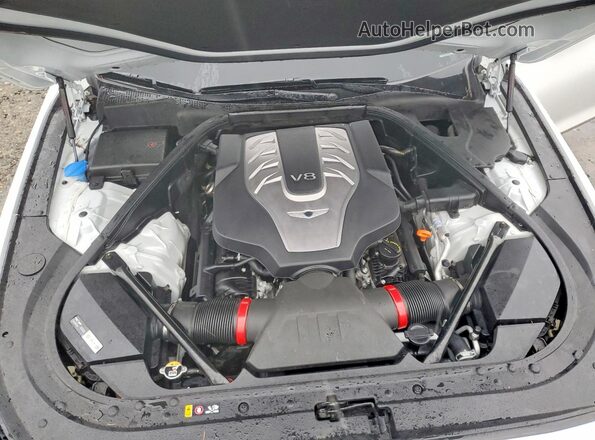 KMTFN4JF4LU335170 2020 GENESIS G80 White Вид задньої частини салону