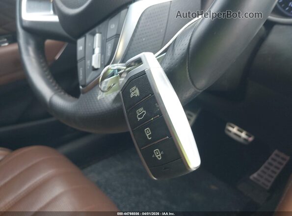 KMTG34LE9LU063259 2020 GENESIS G70 Burgundy წინა პანელის ხედი
