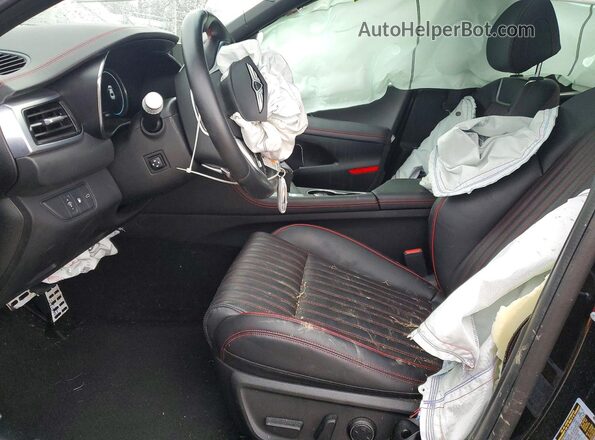 KMTG34SC9RU140883 2024 GENESIS G70 Black Vista interior delantera