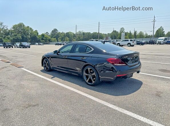 KMTG44LA5KU025617 2019 GENESIS G70 Black 
