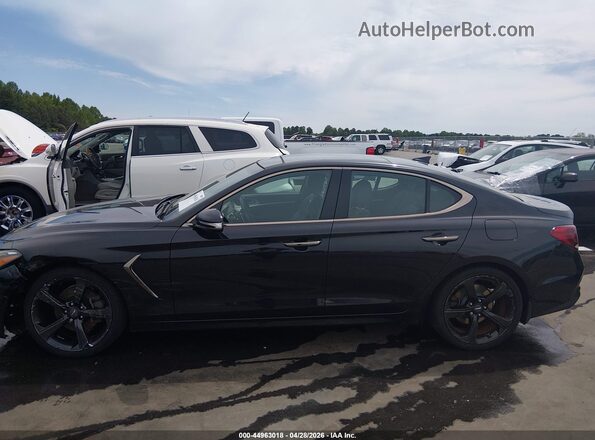 KMTG44LA7KU034657 2019 GENESIS G70 Black 360 interior view