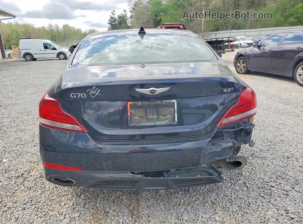 KMTG74LE5MU067279 2021 GENESIS G70 Black Vista trasera