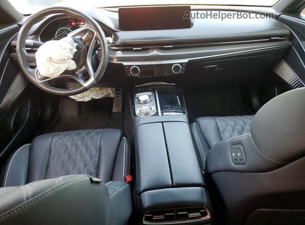 KMTGA4SC2RU227482 2024 GENESIS G80 Синий Вид панели приборов