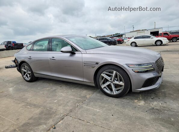 KMTGA4SC5RU217268 2024 GENESIS G80 Silver Delantero derecho