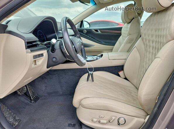 KMTGA4SC5RU217268 2024 GENESIS G80 Silver Vista interior delantera