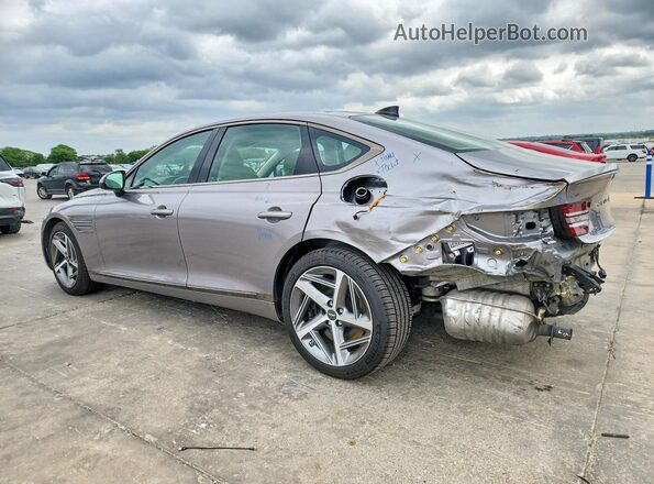 KMTGA4SC5RU217268 2024 GENESIS G80 Silver Trasero izquierdo