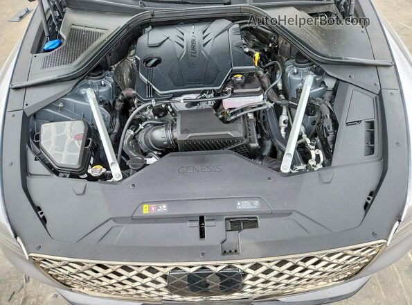 KMTGA4SC5RU217268 2024 GENESIS G80 Silver Vista interior trasera
