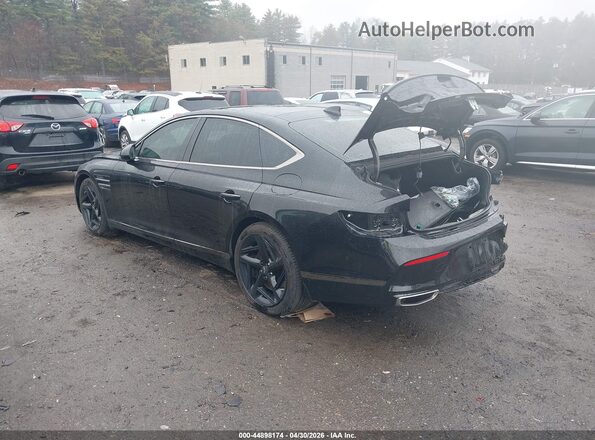 KMTGA4SC9PU150607 2023 GENESIS G80 Black Tył lewy