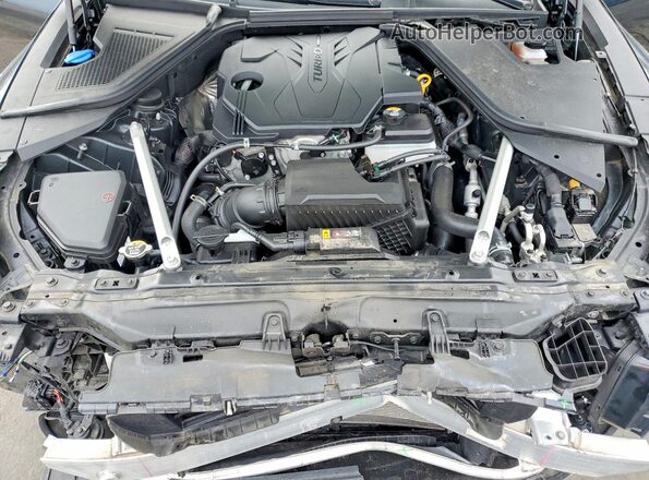 KMTGB4SC6NU126338 2022 GENESIS G80 Бирюзовый Вид задней части салона