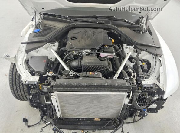 KMTGC4SC5TU305934 2026 GENESIS G80 White Սալոնի հետևի տեսք
