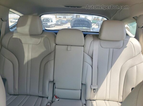 KMUHB4SB4NU079706 2022 GENESIS GV80 Gray უკანა სავარძლების ხედი