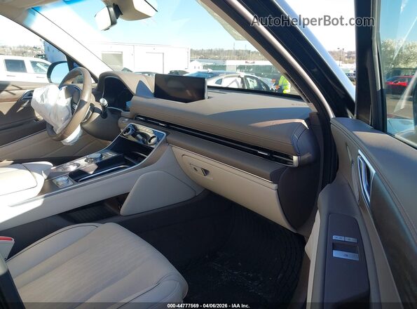 KMUHBDSB1PU105245 2023 GENESIS GV80 Black Front interior view