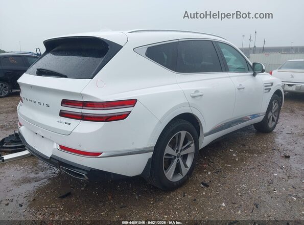 KMUHCESC0MU048365 2021 GENESIS GV80 White Trasero derecho