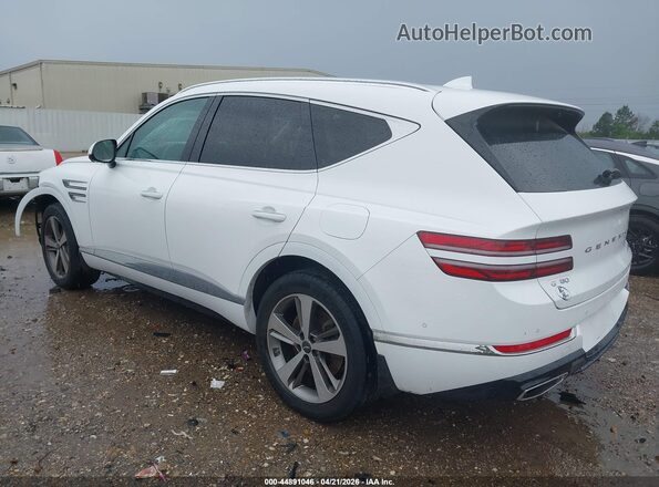 KMUHCESC0MU048365 2021 GENESIS GV80 White Trasero izquierdo