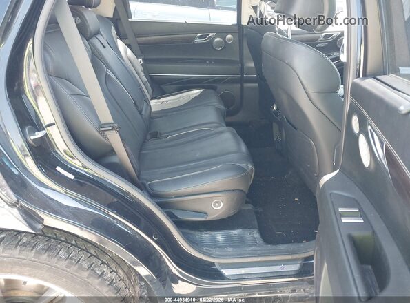 KMUHCESC1MU038542 2021 GENESIS GV80 Black Vista de la etiqueta del VIN