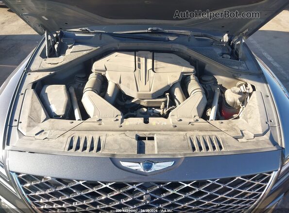KMUHCESC4PU113948 2023 GENESIS GV80 Gray Rear view