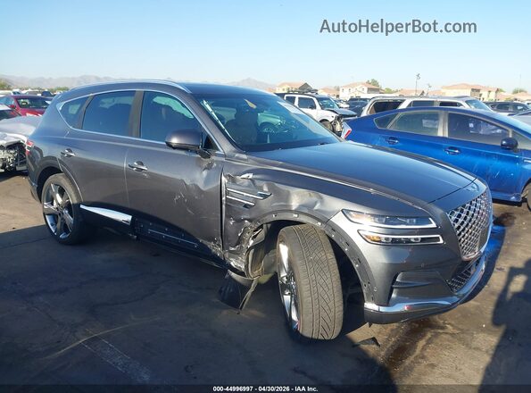 KMUHCESC4PU113948 2023 GENESIS GV80 Gray Front view