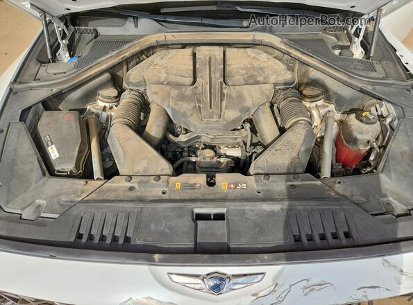 KMUHCESC5PU123971 2023 GENESIS GV80 White Engine compartment view