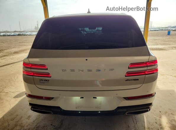 KMUHCESC5PU123971 2023 GENESIS GV80 White Rear view