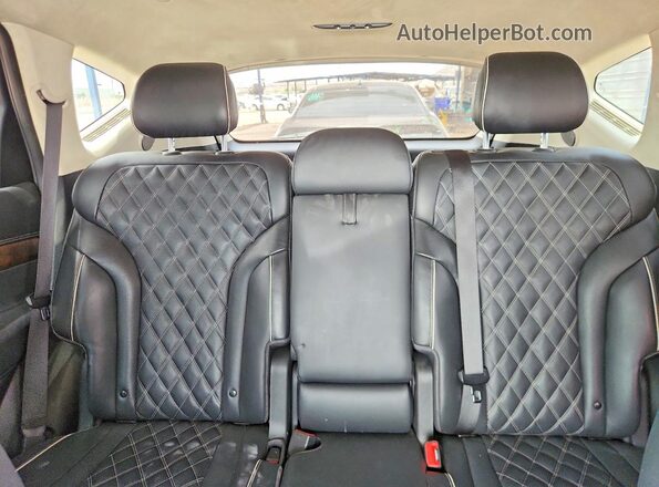 KMUHCESC6MU057779 2021 GENESIS GV80 Gray Հետևի նստատեղերի տեսք