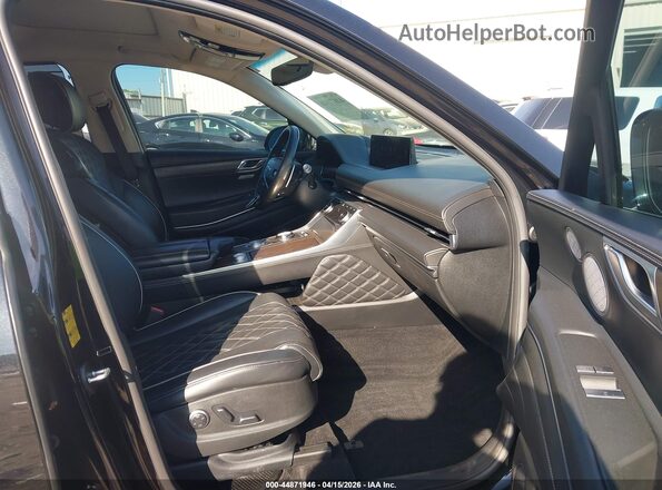 KMUHCESC6PU121498 2023 GENESIS GV80 Black Vista interior delantera