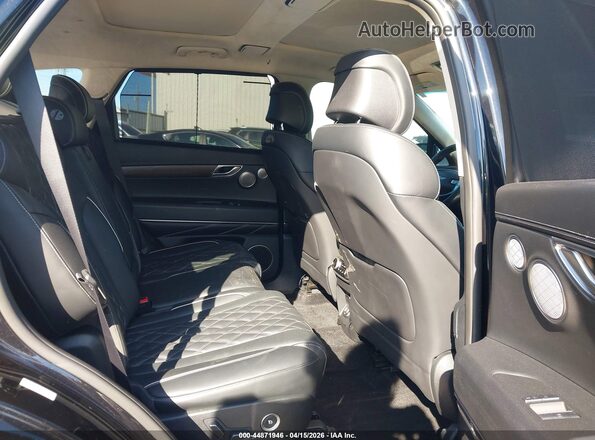 KMUHCESC6PU121498 2023 GENESIS GV80 Black Vista de la etiqueta del VIN