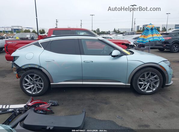 KMUKCDTC4PU016568 2023 GENESIS GV60 Teal სალონის 360-გრადუსიანი ხედი