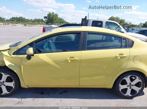 KNADN4A30G6668694 2016 KIA RIO Желтый 