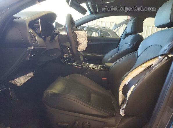 KNAE35LD1P6138210 2023 KIA STINGER Gray Vista interior delantera