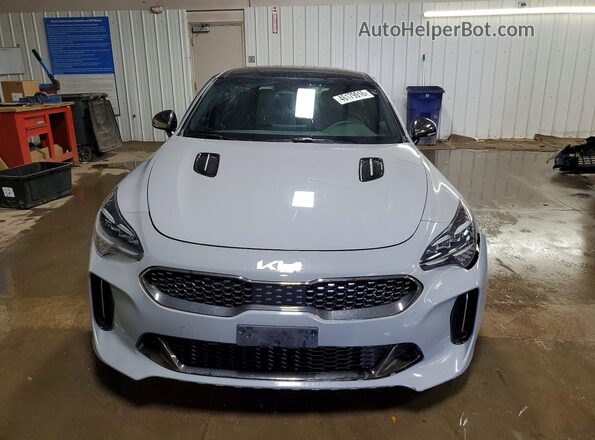 KNAE35LD4P6137424 2023 KIA STINGER Gray Вид спереду