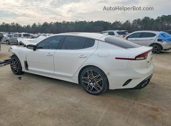 KNAE45LC9N6100449 2022 KIA STINGER White 