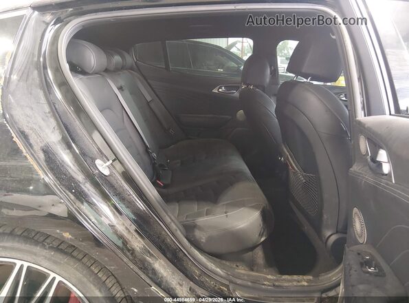 KNAE55LC0P6133940 2023 KIA STINGER Black VIN կոդի պիտակի տեսք