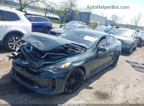 KNAE55LC6P6136356 2023 KIA STINGER Green Передня ліва чверть