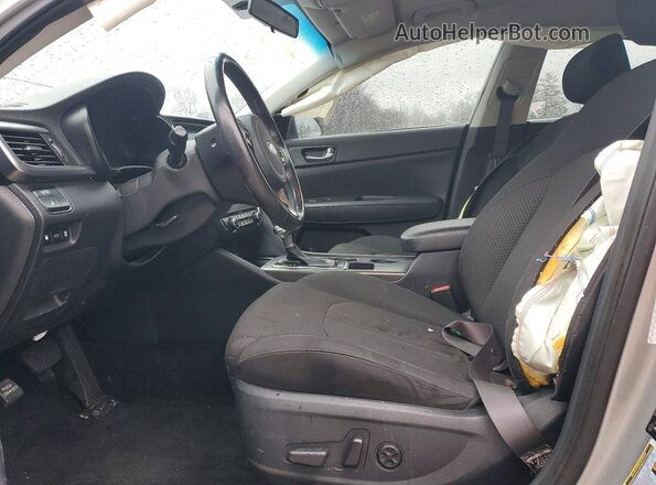 KNAGT4LE7H5019094 2017 KIA OPTIMA Silver Вид салону спереду