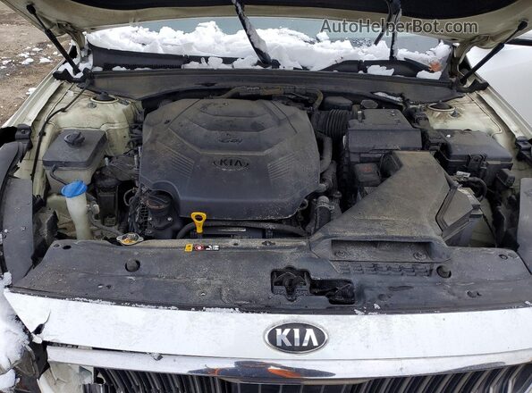 KNALC4J11H5072159 2017 KIA CADENZA White Вид задньої частини салону