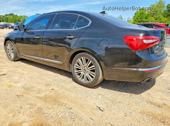 KNALN4D71G5217841 2016 KIA CADENZA Black Tył lewy