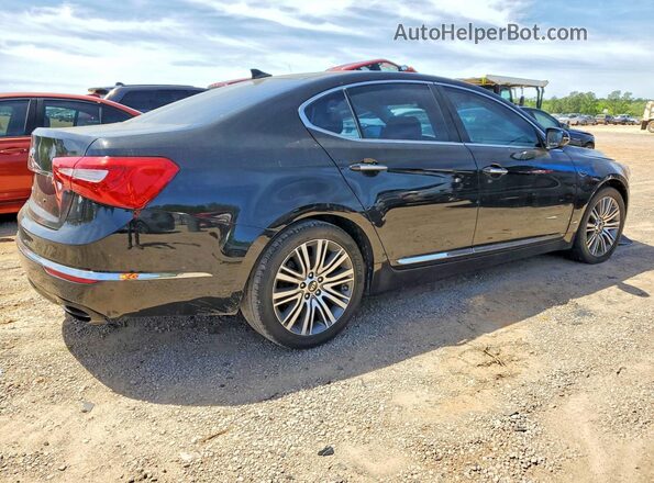 KNALN4D71G5217841 2016 KIA CADENZA Black Tył prawy