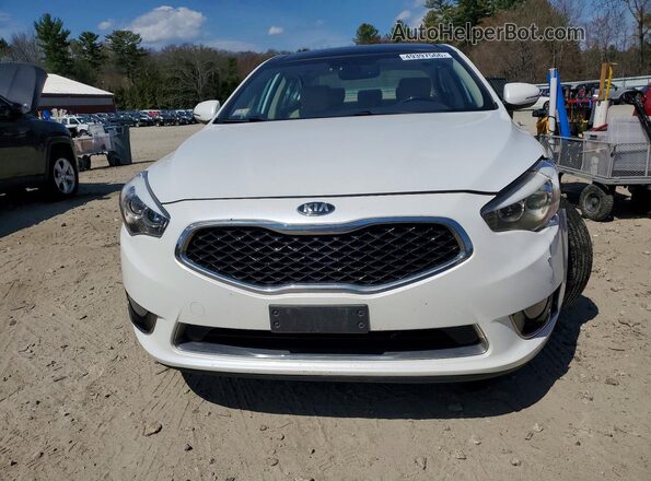 KNALN4D79G5206716 2016 KIA CADENZA Белый Вид спереди