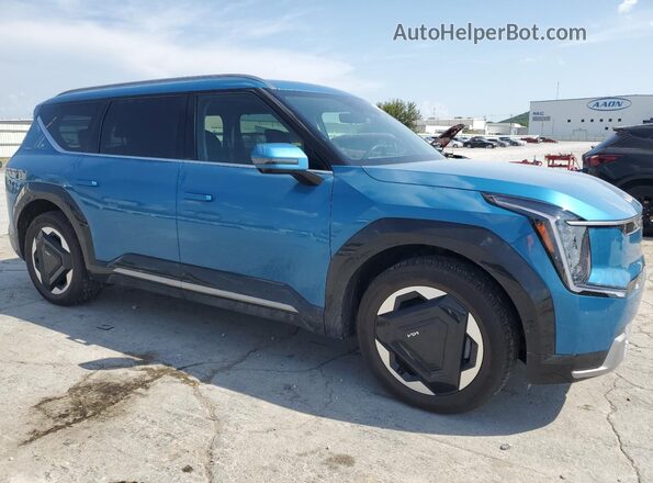 KNDADFS5XR6028905 2024 KIA EV9 Blue Przód prawy