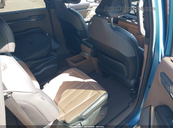 KNDAEFS59R6021148 2024 KIA EV9 Blue Вид наклейки з VIN-кодом